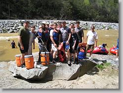 Group picture, at lunch pull-out site.